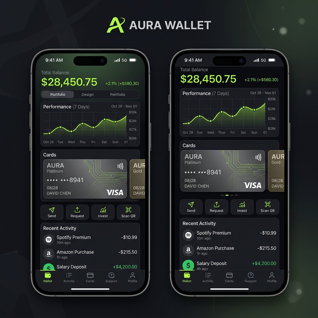 Wallet App Xecora